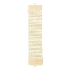 Trixie Scratching Board with Plush nagu draskyklė katėms su pliušiniu apvadu, smėlio spalvos, 15×56 cm