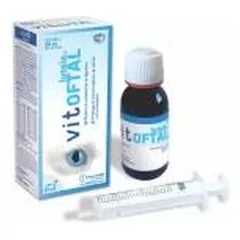 Pharmadiet Vitoftal Lutein akių gelis šunims ir katėms, 50 ml