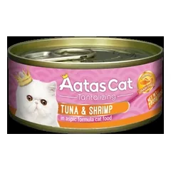 Aatas Cat Tantalizing Tuna Shrimp Konservai Katėms Su Tunu Ir Krevetėmis 80g — 2 nuotrauka