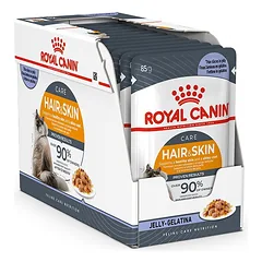 Royal Canin Hair & Skin Care konservai katėms drebučiuose