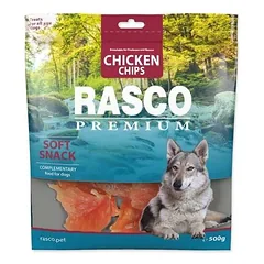 Rasco Premium Dog Soft Snack Chicken Chips 500 g