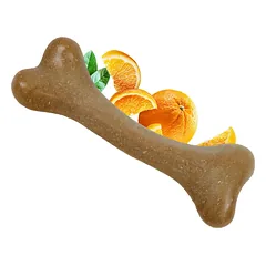 Dashi Fruity Bone Orange - šuns kramtomasis žaislas su apelsinų skoniu — 2 nuotrauka