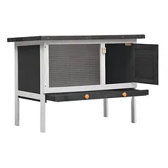 Prolenta Premium lauko tvartelis Henri-Joël, 90 x 45 x 65 cm , ruda — 3 nuotrauka