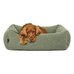 PAW WOW Hundebett SVEN Teddy Olive
