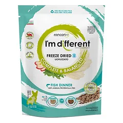 Diff Fish Dinner Liofilizuotas maistas šunims su žuvimi 156 g