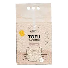 Expertus Tofu bekvapis kraikas katėms, 6 L (2,6 kg)