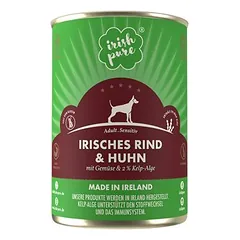 Irish Pure Hunde-Nassfutter Adult – Weiderind mit Gemüse
