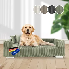 Rohrschneider minkšta sofa šunims su chromuotomis kojelėmis — 3 nuotrauka