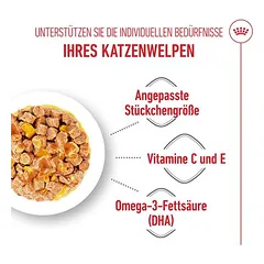 Royal Canin Kitten drebutyje, drėgnas maistas kačiukams — 5 nuotrauka