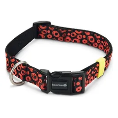 Beeztees Hundehalsband Scribbles schwarz