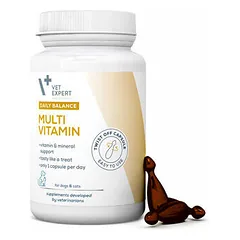 VetExpert Daily Balance Multivitamin šunims/katėms, kaps. N50