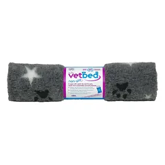 Vetbed neslystantis / Drybed pilkas irklas ir žvaigždė 150 x 100 cm DELUXE krūva 30 mm