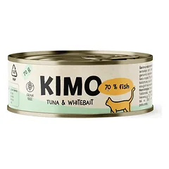 Kimo Tuna&Whitebait konservai katėms su tunu ir mailiumi (70g. * 24vnt.)
