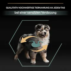 PURINA PRO PLAN Medium Puppy Sensitive Digestion su ėriena ir ryžiais, sausas maistas šuniukams, > 10 kg — 5 nuotrauka