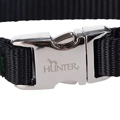 HUNTER antkaklis Vario-Basic Alu-Strong, juodas, Dideliems 26–45 kg — 2 nuotrauka