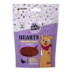 Mr. Bandit Hearts antienos širdelės skanėstai šunims, 80 g photo