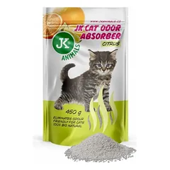 Kvapų neutralizatorius kačių tualetams, citrinų kvapo, 450 g