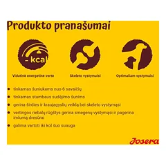 Josera sausas maistas šuniukams 3 kg — 3 nuotrauka