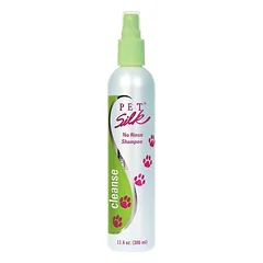 Pet Silk No Rinse Shampoo - purškiamas šampūnas greitam augintinių maudymui, pašalina nemalonius kvapus