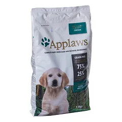 Applaws Dog Puppy Small & Medium su vištiena, sausas maistas šuniukams 7,5 kg — 2 nuotrauka