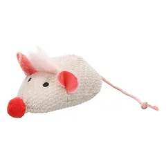 Flamingo Katzenspielzeug Lovu Maus beige