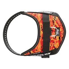 Julius - K9 IDC Powerharness Pixeljuice - šuns pakinktai su atšvaitais, pikseliai - Mini - Mini, Pomarańczowe / Mini-mini — 2 nuotrauka