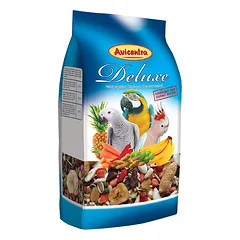 Placek Maistas dideliems papūgoms – food deluxe feed for big parrots, 1 kg