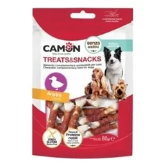 Camon Dental Bone With Duck kaulas šunims su ančių mėsa, 80 g