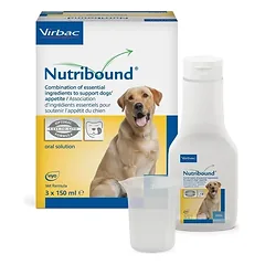 Virbac Nutribound papildas šunims sveikimo laikotarpiu 150 ml