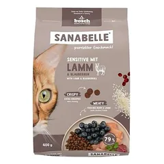 Sanabelle Sensitive su ėriena, sausas maistas katėms, 400g — 2 nuotrauka