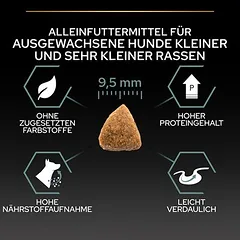 PURINA PRO PLAN Small & Mini Adult Sensitive Digestion begrūdis sausas maistas šunims — 5 nuotrauka