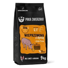 Paka Zwierzaka - Septintas dangus - Kiauliena su moliūgais L 9kg