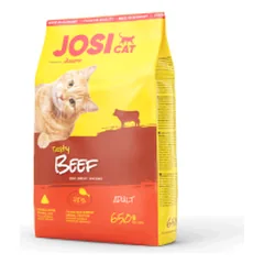 JosiCat Tasty Beef sausas maistas katėms su jautiena, 650 g
