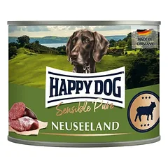 HAPPY DOG Sensible Pure Nowa Zelandia Jagnięcina 6x200 g šlapias šunų maistas