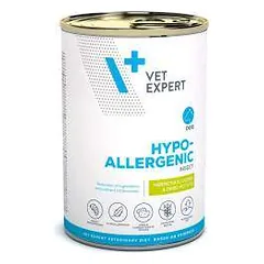 VetExpert Veterinary Diet Hypoallergenic Insect konservuotas maistas alergiškiems šunims, 375 g