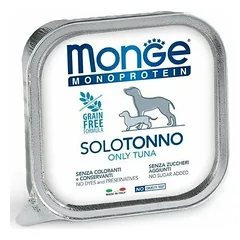Monge Monoprotein paštetas, tik tunas, drėgnas maistas šunims 150 g