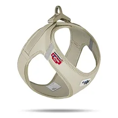 Curli Clasp Vest Cord petnešos šunims, rusvos