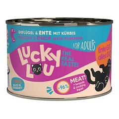 Lucky Lou Adult drėgnas maistas katėms, ekonominė pakuotė 24 x 200 g — 3 nuotrauka