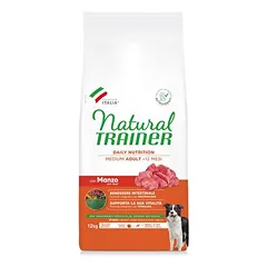 Natural Trainer Adult Medium su jautiena, sausas maistas šunims, 3 - 4,9 kg — 4 nuotrauka