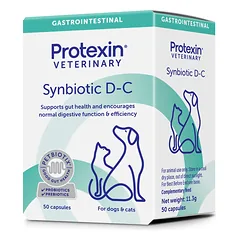 Protexin Synbiotic D-C probiotikai šunims ir katėms N50