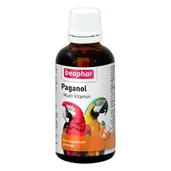 Beaphar Paganol vitaminizuotas papildas paukščiams plunksnų stiprinimui, 50 ml