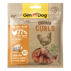 GimDog Curls skanėstai su vištiena šunims