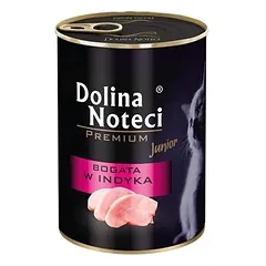 Dolina Noteci Premium Junior katėms, kalakutiena 12x400g