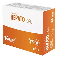 VETFOOD Hepatoforce 30 kapsulių.
