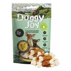 Doggy Joy kalcio kauliukai su vištiena mažiems šunims 55 g