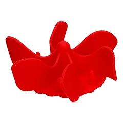 Lėto ėdimo priedas dubenėliui, Gobble Stopper (raudonas) — 2 nuotrauka