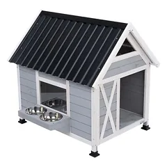 Modern Living lauko būda šunims Belmont, Vidutiniams 11–25 kg — 2 nuotrauka