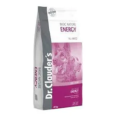 Dr. Clauders Basic Nature Energy sausas maistas aktyviems šunims, 20 kg