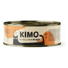 KIMO konservuotas pašaras katėms su vištiena ir surimi, 70 g parduotuvėje 1petshop.lt
