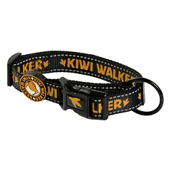 Kiwi Walker šuns antkaklis - šuns antkaklis su saugos užraktu, Orange / M — 5 nuotrauka